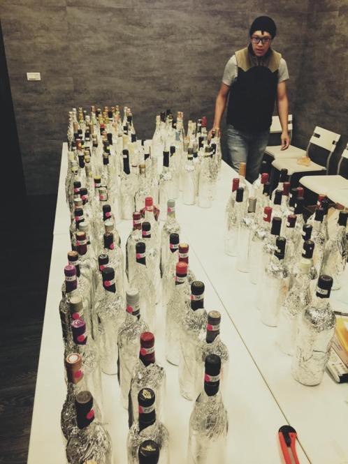 酒款盲飲評分活動